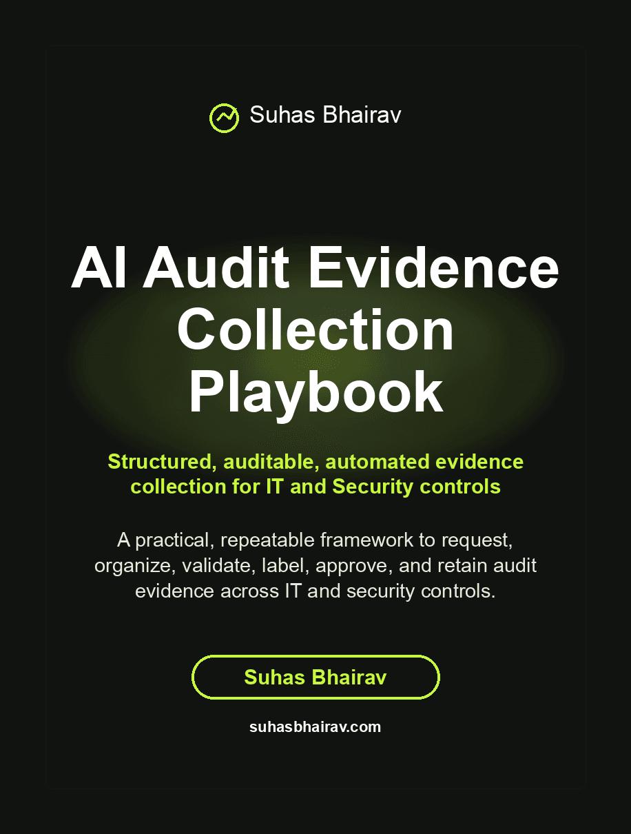 AI Audit Evidence Collection Playbook cover