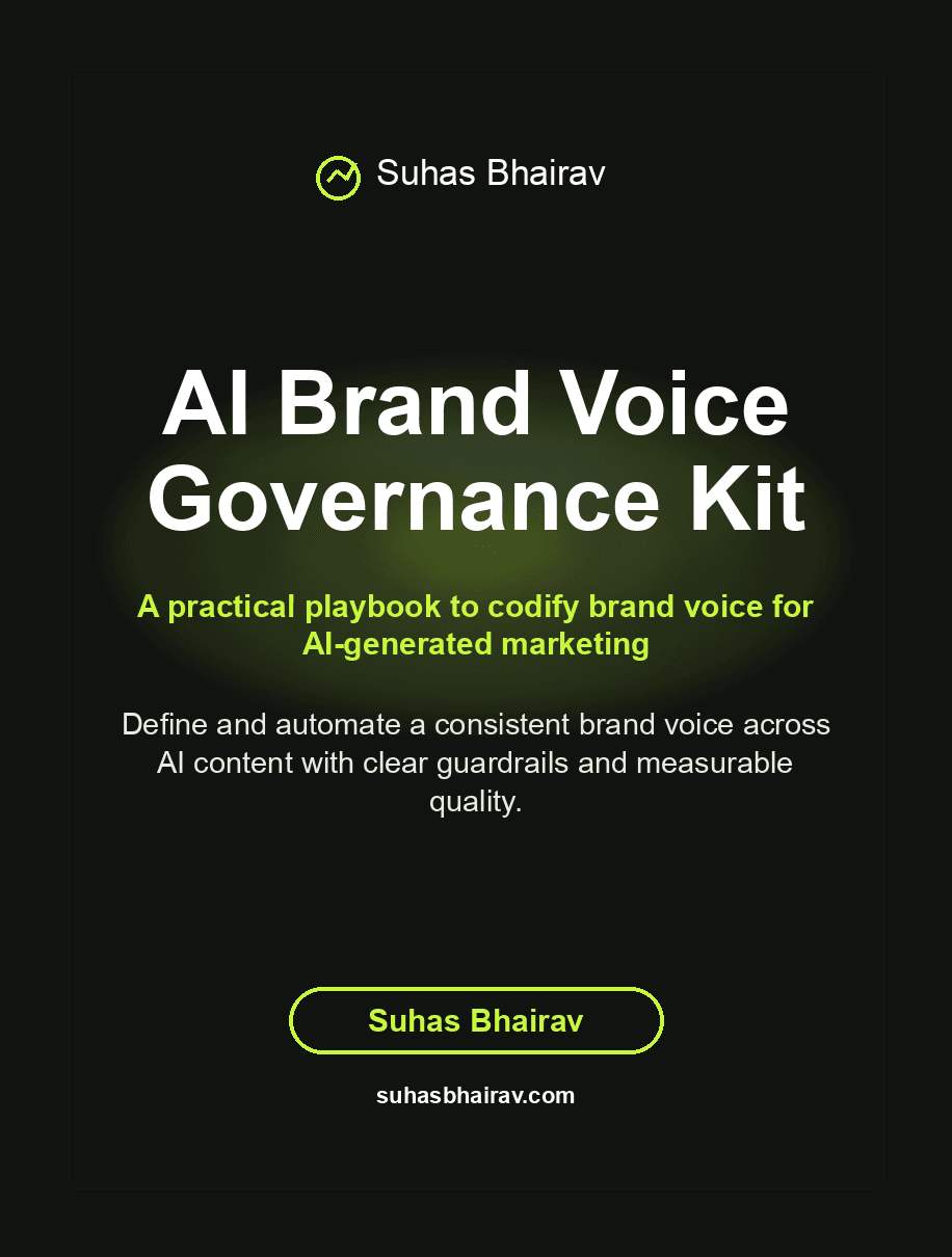 AI Brand Voice Governance Kit cover