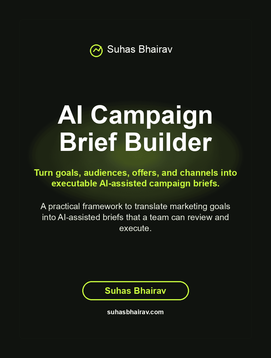 AI Campaign Brief Builder cover
