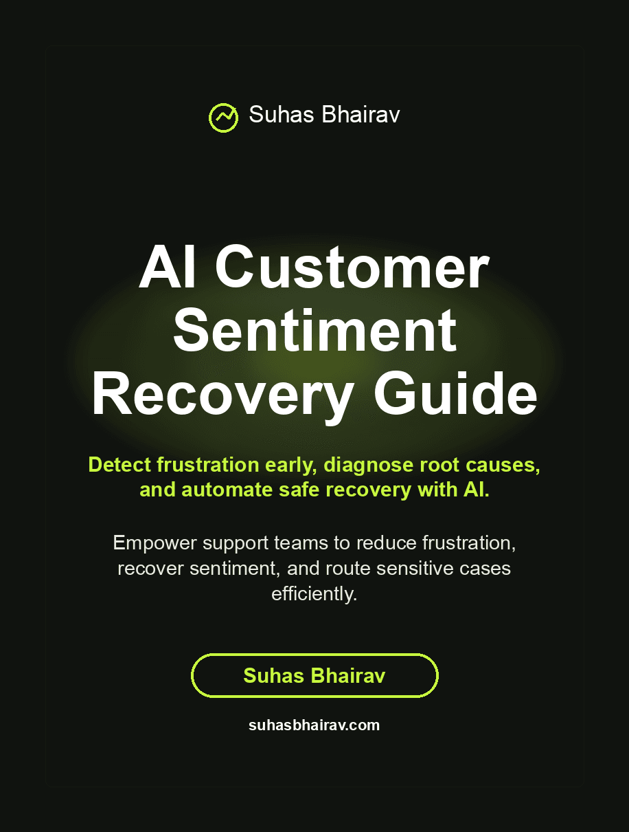 AI Customer Sentiment Recovery Guide cover