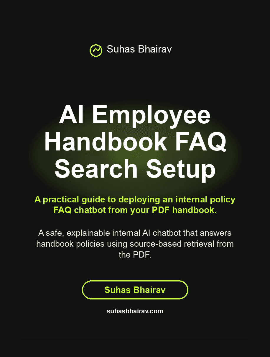 AI Employee Handbook FAQ Search Setup cover
