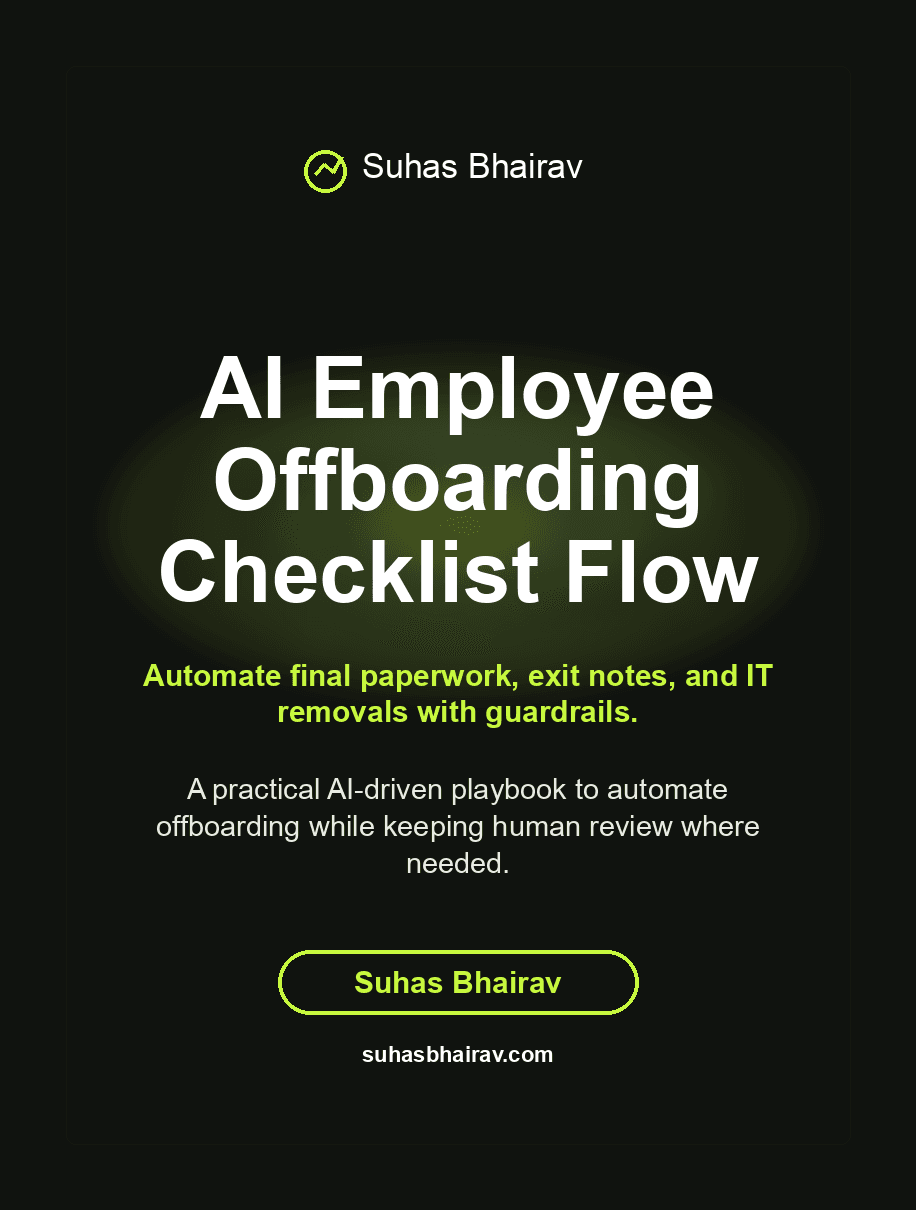 AI Employee Offboarding Checklist Flow cover