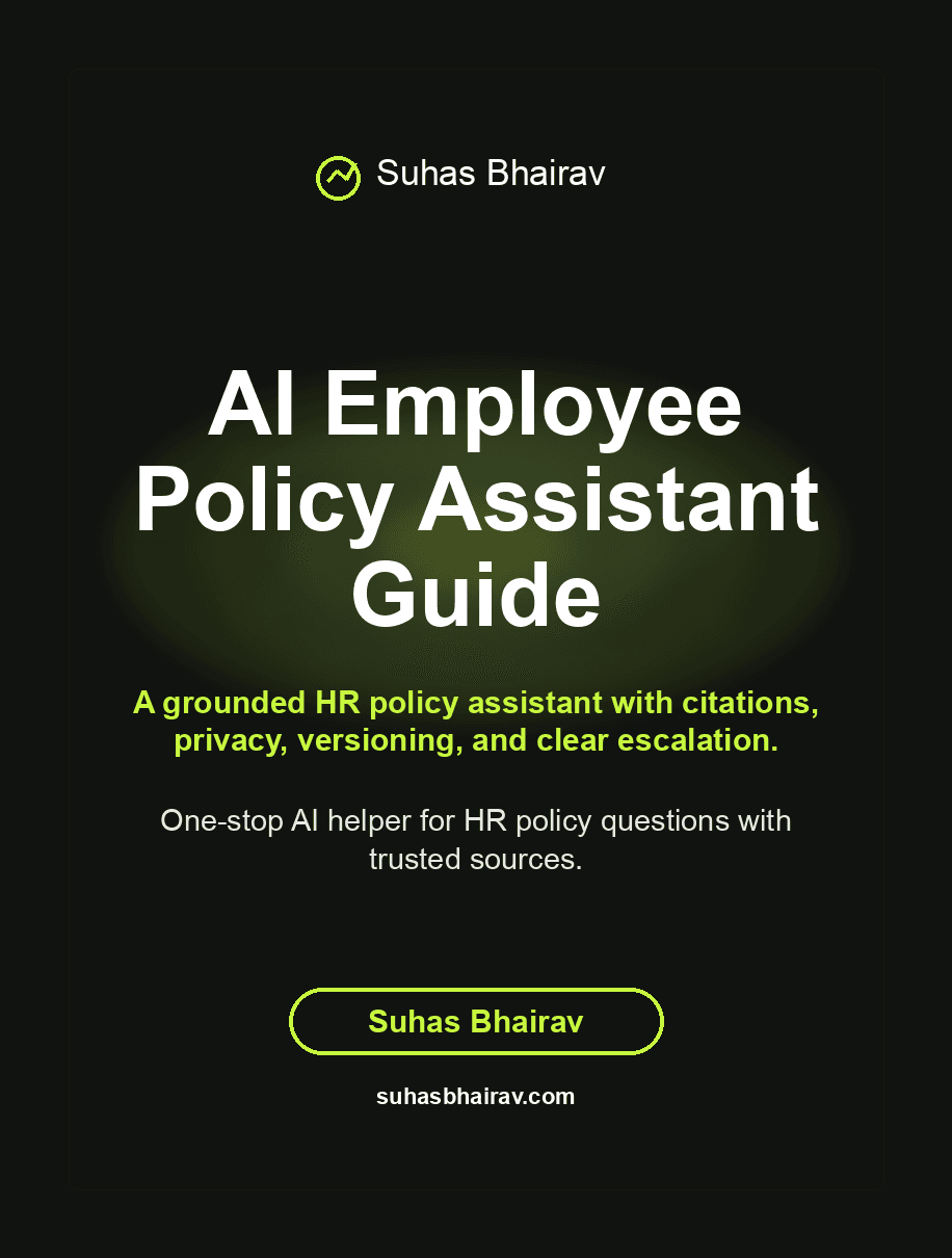 AI Employee Policy Assistant Guide cover