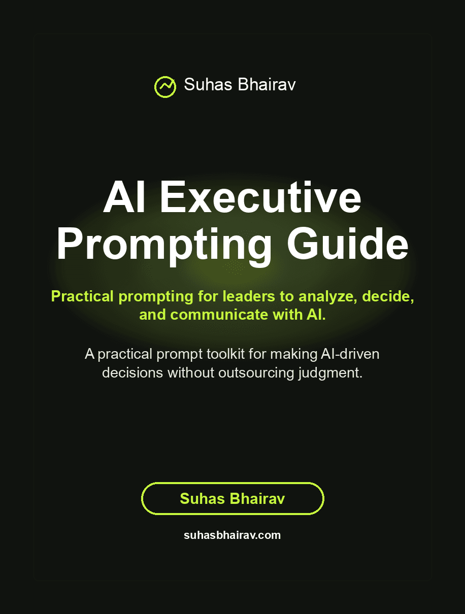 AI Executive Prompting Guide cover
