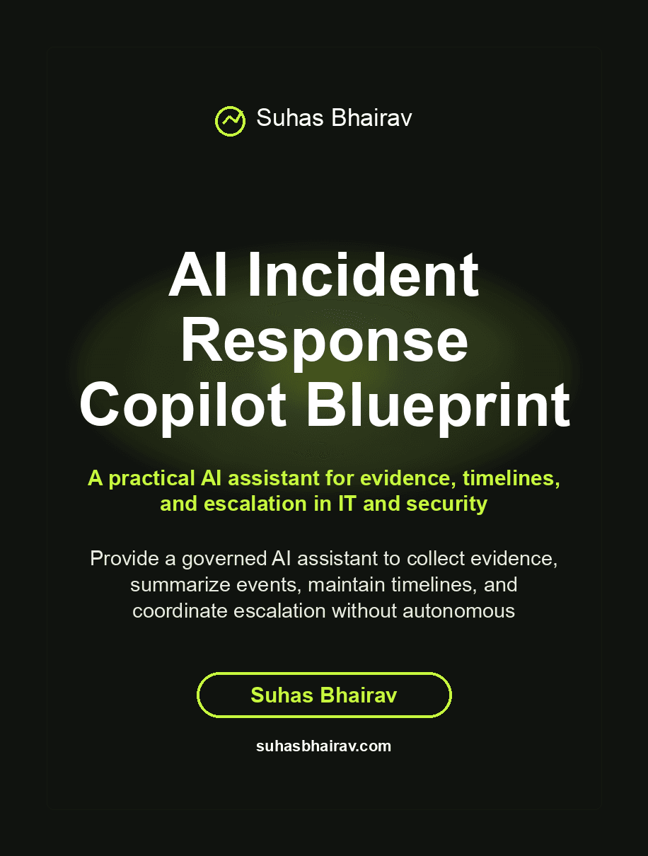 AI Incident Response Copilot Blueprint cover