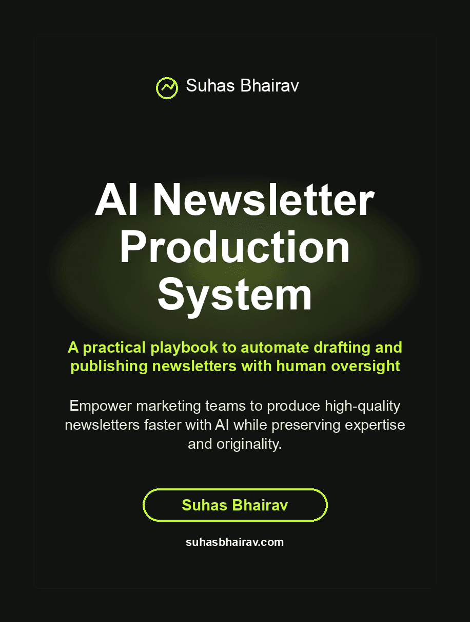 AI Newsletter Production System cover