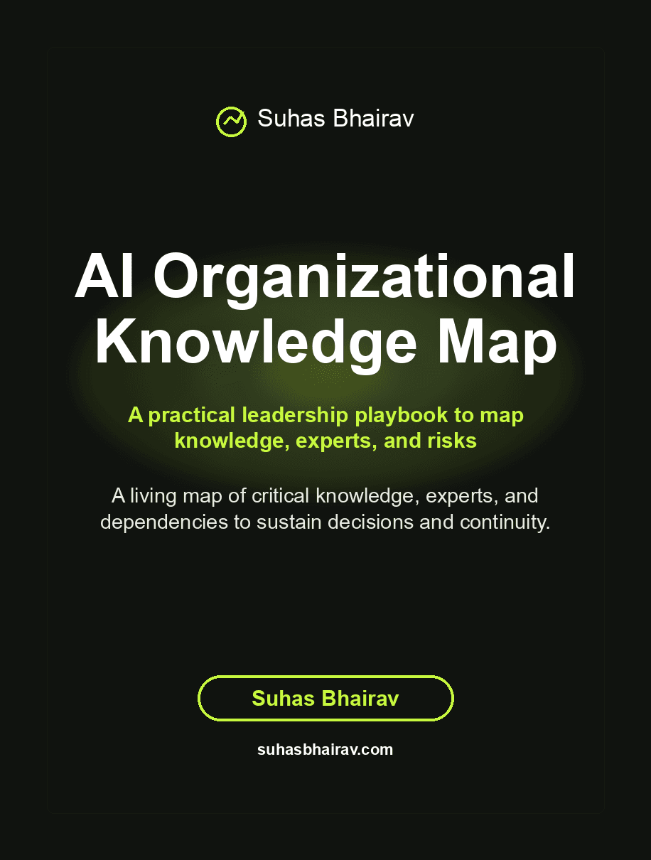 AI Organizational Knowledge Map cover