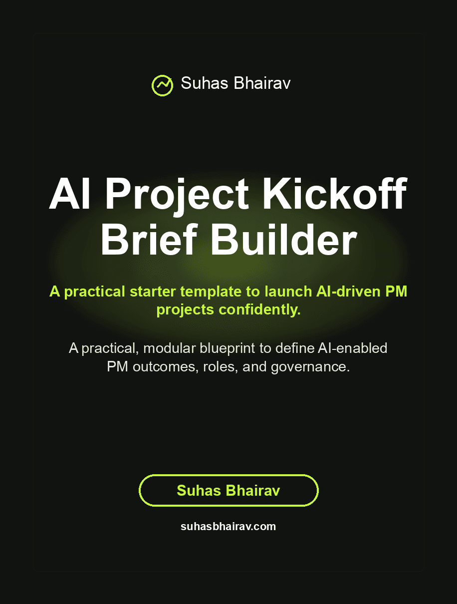 AI Project Kickoff Brief Builder cover