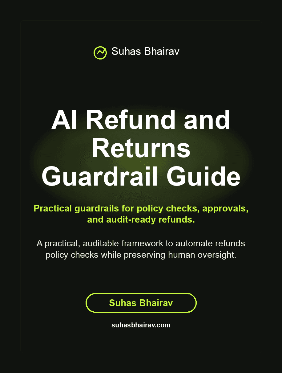 AI Refund and Returns Guardrail Guide cover