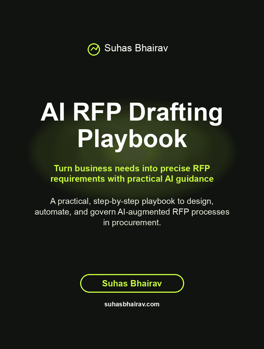 AI RFP Drafting Playbook cover
