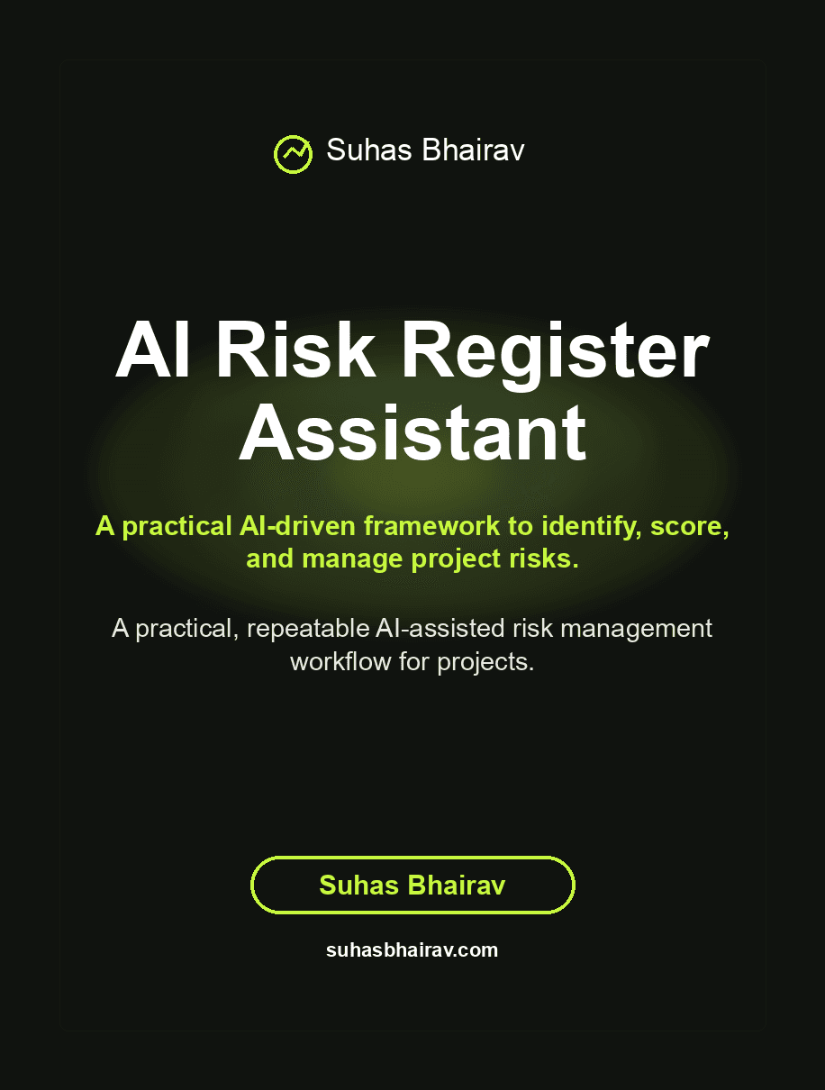 AI Risk Register Assistant cover