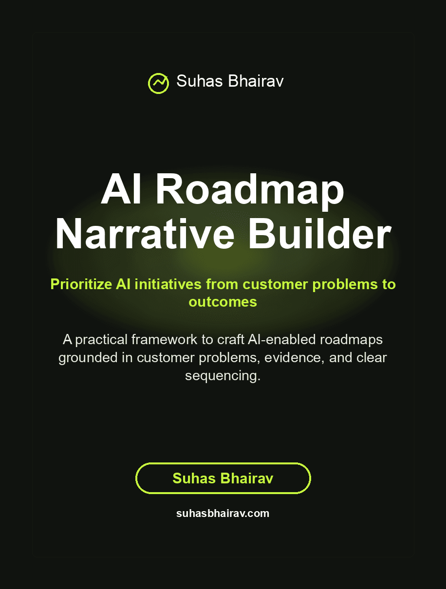 AI Roadmap Narrative Builder cover