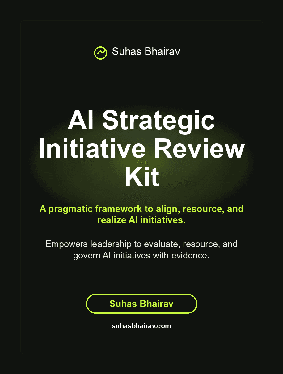 AI Strategic Initiative Review Kit cover