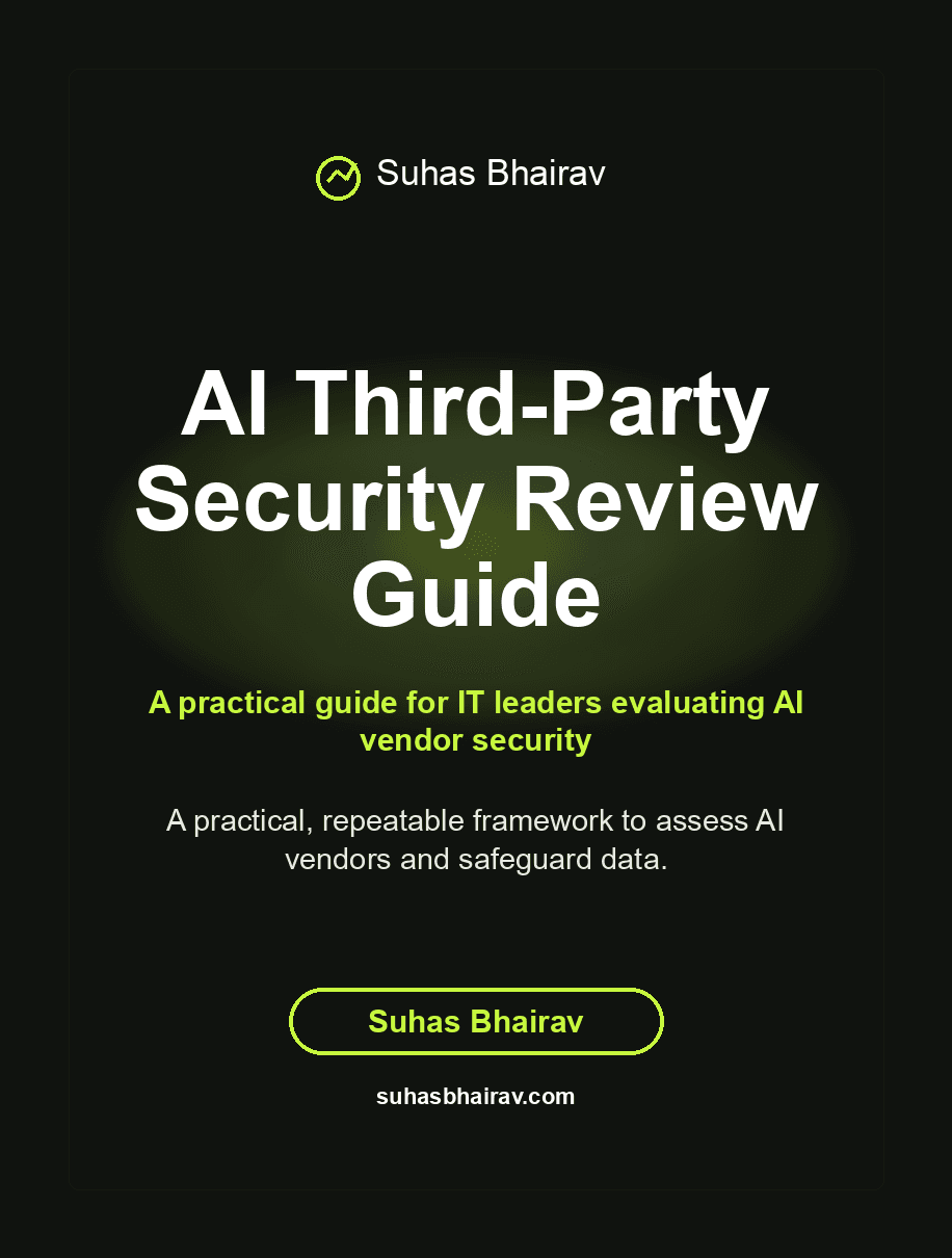 AI Third-Party Security Review Guide cover